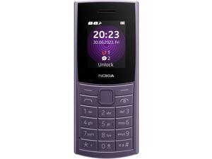 Nokia 110 4G 2023 DualSIM 48MB ROM  128MB RAM Only GSM  No CDMA Factory Unlocked 4GLTE Cellphone Arctic Purple  International Version