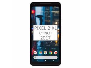 Google Pixel 2 XL (2017) 64GB G011C, 6" inch (No CDMA, GSM only) Factory Unlocked SIM-free 4G/LTE Smartphone (Just Black)