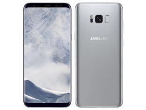 Samsung Galaxy S8+ Plus Single-SIM 64GB (No CDMA, GSM only) Factory Unlocked 4G Smartphone - Arctic Silver