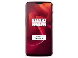 OnePlus 6 A6003 Dual-SIM 128GB (No CDMA, GSM only) Factory Unlocked 4G/LTE Smartphone - Red OnePlus 6 A6003 Dual-SIM 128GB (No CDMA, GSM only) Factory Unlocked 4G/LTE Smartphone - Red