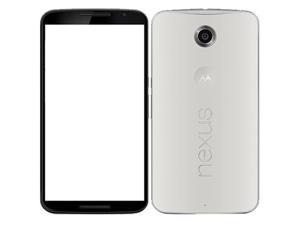 Motorola Google Nexus 6 XT1100 32GB No CDMA GSM only Factory Unlocked 4GLTE Smartphone  Cloud White