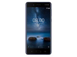 Nokia 8 64GB (No CDMA, GSM only) Factory Unlocked 4G/LTE Smartphone - Tempered Blue Nokia 8 64GB (No CDMA, GSM only) Factory Unlocked 4G/LTE Smartphone - Tempered Blue