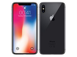 Apple iPhone X A1901 MQAC2B/A 64GB (No CDMA, GSM only) Factory Unlocked 4G/LTE Smartphone - Space Grey