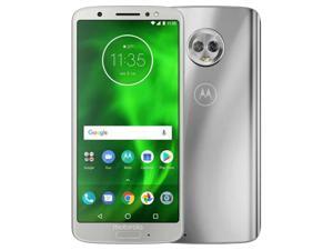 Motorola Moto G6 Dual-SIM XT1925 32GB Factory Unlocked 4G/LTE Smartphone - Silver Motorola Moto G6 Dual-SIM XT1925 32GB Factory Unlocked 4G/LTE Smartphone - Silver