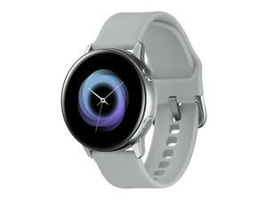 Samsung Galaxy Watch Active SM-R500 (1.1" Display, 20mm Band) 4GB Tizen OS Bluetooth Smartwatch - Silver Samsung Galaxy Watch Active SM-R500 (1.1" Display, 20mm Band) 4GB Tizen OS Bluetooth Smartwatch - Silver