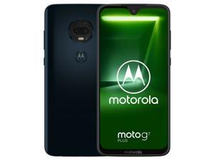 Motorola Moto G7 Plus XT1965 SingleSIM 64GB GSM Only No CDMA Factory Unlocked 4GLTE Smartphone  Deep Indigo