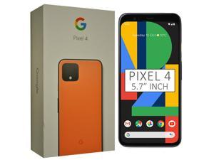 Google Pixel 4 G020M 64GB 57 inch Android GSM Only No CDMA Factory Unlocked 4GLTE Smartphone  Oh So Orange