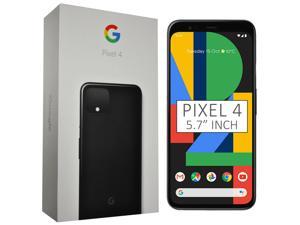 Google Pixel 4 G020M 128GB 57 inch Android GSM Only No CDMA Factory Unlocked 4GLTE Smartphone  Just Black