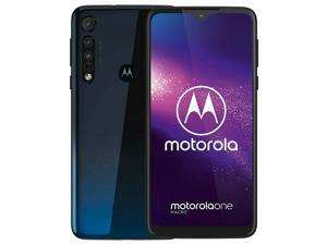 Motorola One Macro Dual-SIM XT2016-1 64GB (GSM Only | No CDMA) Factory Unlocked 4G/LTE Smartphone - Space Blue Motorola One Macro Dual-SIM XT2016-1 64GB (GSM Only | No CDMA) Factory Unlocked 4G/LTE Smartphone - Space Blue
