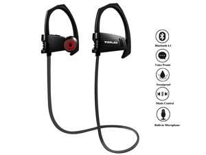 Bluetooth HeadphonesWerleo Wireless V41 Bluetooth InEar Headset Super Bass Noise Cancelling Stereo Sports Earphones Sweatproof Earbud with Mic Hands Free Call for iPhone 7 Samsung S6 S7 iPad LG HTC