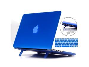 Macbook Air 13 Inch Case, Hemetech 2 in 1 Ultra Slim Soft-Touch Plastic Rubberized Hard Case Cover for Apple Macbook Air 13" A1369 A1466 Shell Cover with Foldable Stand & Keyboard Cover Skin