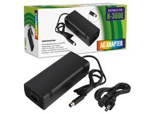 XBOX 360 E Power Supply Power Supply Cord AC Adapter Replacement Charger for Xbox 360 E 100-240V Auto Voltage Black