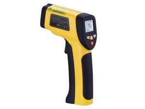 Digital Infrared Thermometer Gun IR Non Contact Laser Adjustable Emissivity 