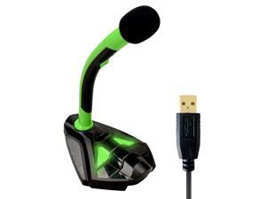 Werleo Voice Desktop USB Microphone for Computer Laptop PC Mac and PS4 High Definition Quality Audio for Recording Gaming Streaming YouTube & Podcast Mic