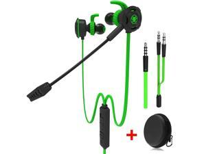 Stereo Bass Gaming Earphone Headset for PS4 Xbox One Computer Laptop Headset Lightweight Noise Cancelling Over Ear PC Gaming Headphones with AntiNoise Mic