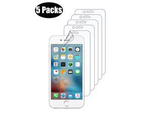 5 Packs iPhone 8 7 6S 6 Screen Protector HD Clear Protective Film Screen Protector for Apple iPhone 8 iPhone 7 iPhone 6 iPhone 6S 47 inch NOT GLASS Protector