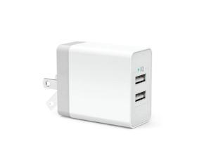 Werleo 24W 48A Dual Travel USB Charger Wall Adapter with Foldable USB Plug for iPhone XS MAX iPhone X 8 7 Plus 6 5 SE iPad Mini Macbook Pro Samsung Galaxy Note 5 S5 S6 S7 S8 Edge Tablets HTC Nexus LG
