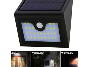 Dim to Ultra Bright Light, Smart Solar Power LED Motion Security Spot Light 