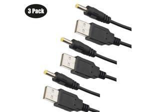 Werleo 3 Packs 3FT USB 2.0 A Type Male to DC 4.0x1.7mm 5V DC Barrel Jack Power Cable Cord Black Usb to 5V Power Cable Usb to Dc Power Cable Werleo 3 Packs 3FT USB 2.0 A Type Male to DC 4.0x1.7mm 5V DC Barrel Jack Power Cable Cord Black Usb to 5V Power Cable Usb to Dc Power Cable