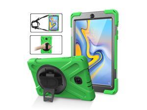 Samsung Galaxy Tab A 8.0 2018 Case Full-Body Rugged Protective Case with 360° Rotatable Hand Strap Kickstand Shoulder Strap Shockproof Cover for for Samsung Galaxy Tab A 8.0 SM-T387 Verizon/Sprint Samsung Galaxy Tab A 8.0 2018 Case Full-Body Rugged Protective Case with 360° Rotatable Hand Strap Kickstand Shoulder Strap Shockproof Cover for for Samsung Galaxy Tab A 8.0 SM-T387 Verizon/Sprint