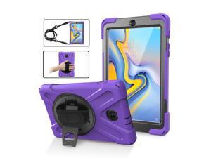 Samsung Galaxy Tab A 8.0 2018 Case Full-Body Rugged Protective Case with 360° Rotatable Hand Strap Kickstand Shoulder Strap Shockproof Cover for for Samsung Galaxy Tab A 8.0 SM-T387 Verizon/Sprint Samsung Galaxy Tab A 8.0 2018 Case Full-Body Rugged Protective Case with 360° Rotatable Hand Strap Kickstand Shoulder Strap Shockproof Cover for for Samsung Galaxy Tab A 8.0 SM-T387 Verizon/Sprint