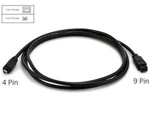 Werleo Firewire High Speed Premium Cable 1394B 800-400 IEEE 9 Pin Male to 4 Pin Male Cable 6FT for Mac Pro MacBook Pro Mac Mini iMac PC Digital Cameras SLR