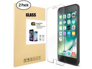 iPhone 7 Screen Protector,Werleo 2 Pack Tempered Glass Screen Protector For Apple iPhone 7 / iPhone 6 / iPhone 6s 4.7 inch [3D Touch Compatible] 0.26mm Anti-Scratch Ultra Clear Glass Screen Protection