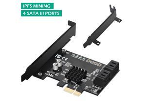 Werleo 4 Ports SATA 6G PCI Express Controller Card PCI-Express PCI-e To SATA III / SATA 3.0 Converter Expansion Controller Card Dapter Support Low Profile Bracket SATA3.0 Werleo 4 Ports SATA 6G PCI Express Controller Card PCI-Express PCI-e To SATA III / SATA 3.0 Converter Expansion Controller Card Dapter Support Low Profile Bracket SATA3.0