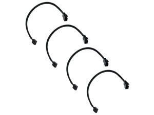 phobya extension cable, 4pin pwm, 30cm, sleeved, black, 4pack phobya extension cable, 4pin pwm, 30cm, sleeved, black, 4pack