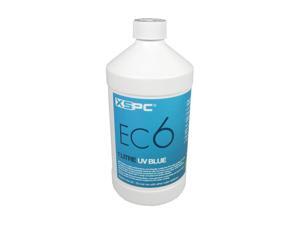 XSPC EC6 High Performance Premix PC Coolant, Translucent, 1000 mL, Blue UV XSPC EC6 High Performance Premix PC Coolant, Translucent, 1000 mL, Blue UV