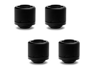 EKWB EK-Quantum Torque STC-12/16 Compression Fitting for Soft Tubing, 12/16mm (7/16" ID, 5/8" OD), Black, 4-pack EKWB EK-Quantum Torque STC-12/16 Compression Fitting for Soft Tubing, 12/16mm (7/16" ID, 5/8" OD), Black, 4-pack