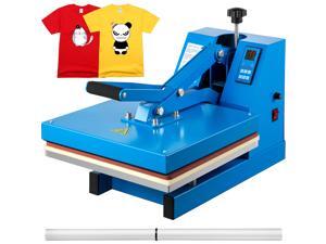 VEVOR Heat Press 15"X15" Clamshell Sublimation Transfer Machine T-Shirt DIY 1400W VEVOR Heat Press 15"X15" Clamshell Sublimation Transfer Machine T-Shirt DIY 1400W