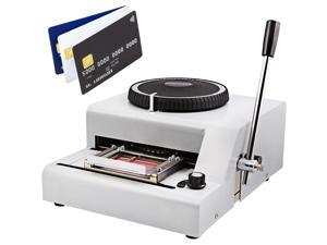 VEVOR 72-Character Manual Embosser Card Embossing Machine PVC/ID/Credit Card Stamping Machine Code Printer for PVC Card Credit ID VIP VEVOR 72-Character Manual Embosser Card Embossing Machine PVC/ID/Credit Card Stamping Machine Code Printer for PVC Card Credit ID VIP
