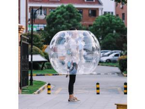 VEVOR Inflatable Bumper Ball 5ft Diameter Bubble Soccer Ball Blow Up Toy in 5 Min Inflatable Bumper Bubble Balls 0.8mm PVC Transparent Material for Adults or Children VEVOR Inflatable Bumper Ball 5ft Diameter Bubble Soccer Ball Blow Up Toy in 5 Min Inflatable Bumper Bubble Balls 0.8mm PVC Transparent Material for Adults or Children