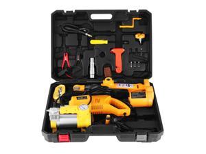 VEVOR 12V Electric Car Jack 2.5 Ton 5500LBS Scissor Lift Jack Electric Scissor Jack 1/2" Impact Wrench Tire Change Repair Tool VEVOR 12V Electric Car Jack 2.5 Ton 5500LBS Scissor Lift Jack Electric Scissor Jack 1/2" Impact Wrench Tire Change Repair Tool