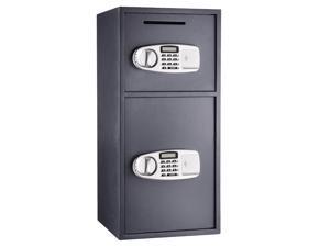 VEVOR Depository Safe Double Door Digital Depository Drop Safe with Drop Slot Safe Cash Drop Box for Home and Office Security VEVOR Depository Safe Double Door Digital Depository Drop Safe with Drop Slot Safe Cash Drop Box for Home and Office Security