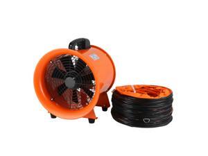 VEVOR Utility Blower 12 Inch 0.7HP 2295 CFM 3300 RPM Portable Ventilator High Velocity Utility Blower Fan New Style Stand Ventilator Fume Extractor with 5M Duct Hose VEVOR Utility Blower 12 Inch 0.7HP 2295 CFM 3300 RPM Portable Ventilator High Velocity Utility Blower Fan New Style Stand Ventilator Fume Extractor with 5M Duct Hose