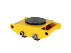 VEVOR Industrial Machinery Mover 13200-lb Machinery Skate with Steel Rollers Cap 360 Degree Rotation VEVOR Industrial Machinery Mover 13200-lb Machinery Skate with Steel Rollers Cap 360 Degree Rotation