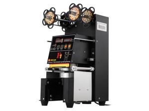 VEVOR Fully Automatic Tea Cup Sealing Machine 500-650 Cups/H Cup Sealer Machine Digital Control LCD Panel for Bubble Milk Tea Coffee Smoothies Sealer VEVOR Fully Automatic Tea Cup Sealing Machine 500-650 Cups/H Cup Sealer Machine Digital Control LCD Panel for Bubble Milk Tea Coffee Smoothies Sealer