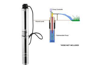 VEVOR Deep Well Submersible Pump 1/2 HP 150ft Deep Well Pump 25GPM Stainless Steel Deep Well Pump For Industrial and Home Use (1/2 HP 110V) VEVOR Deep Well Submersible Pump 1/2 HP 150ft Deep Well Pump 25GPM Stainless Steel Deep Well Pump For Industrial and Home Use (1/2 HP 110V)
