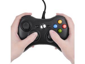 USB Wired Joypad Gamepad Black Controller For Xbox 360 Joystick For Official Microsoft PC for Windows 7 / 8 / 10