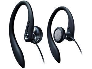 Philips SHS32BK37 Flexible Earhook Headphones Black