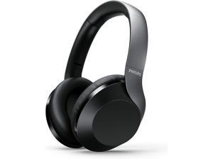 Philips Active Noise Canceling Over Ear Wireless Bluetooth Performance Headphones W/ Hi-Res Audio, Comfort Fit (TAPH805BK)