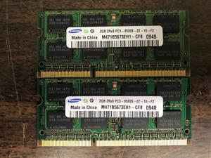 Samsung 4GB Kit(2X2GB) 2Rx8 PC3-8500 SODIMM Memory RAM iMac Macbook Pro 30dayWT Samsung 4GB Kit(2X2GB) 2Rx8 PC3-8500 SODIMM Memory RAM iMac Macbook Pro 30dayWT