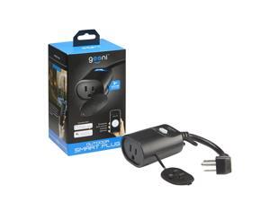 Geeni Outdoor Smart WiFi Plug, Black - Compatible with Amazon Alexa & Google Assistant Geeni Outdoor Smart WiFi Plug, Black - Compatible with Amazon Alexa & Google Assistant