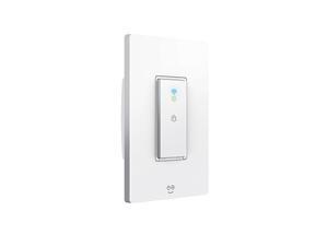 Geeni TAP Smart Wi-Fi Light Switch, No Hub Required, Compatible with Alexa, Google Assistant, and Microsoft Cortana Neutral Wire Required, White Geeni TAP Smart Wi-Fi Light Switch, No Hub Required, Compatible with Alexa, Google Assistant, and Microsoft Cortana Neutral Wire Required, White