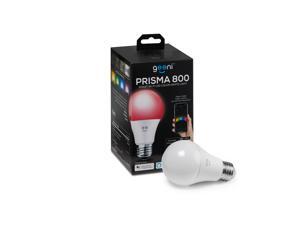Geeni Multicolor Smart LED Light Bulb, Prisma 800 Smart Light Bulb WiFi Smart Bulb A19 60w Equivalent, Dimmable WiFi Bulb 2700k, No Hub Required, Works with Alexa and Google Assistant Geeni Multicolor Smart LED Light Bulb, Prisma 800 Smart Light Bulb WiFi Smart Bulb A19 60w Equivalent, Dimmable WiFi Bulb 2700k, No Hub Required, Works with Alexa and Google Assistant