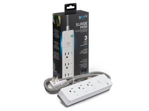 Geeni Surge Mini Smart Wi-Fi Surge Protector - 3 Smart Outlets with Flexible Fabric Cable Works with Alexa The Google Assistant Geeni Surge Mini Smart Wi-Fi Surge Protector - 3 Smart Outlets with Flexible Fabric Cable Works with Alexa The Google Assistant