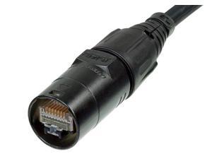 Neutrik NE8MC-B Ethercon RJ45 Cable Mount Black Connector Neutrik NE8MC-B Ethercon RJ45 Cable Mount Black Connector
