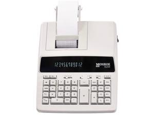 Monroe 6120X 12-Digit Print/Display Business Medium-Duty Printing Calculator in Ivory Monroe 6120X 12-Digit Print/Display Business Medium-Duty Printing Calculator in Ivory